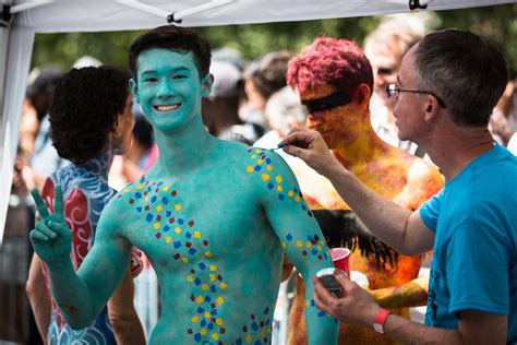 bodypainting day nyc|Full Body Painting Day